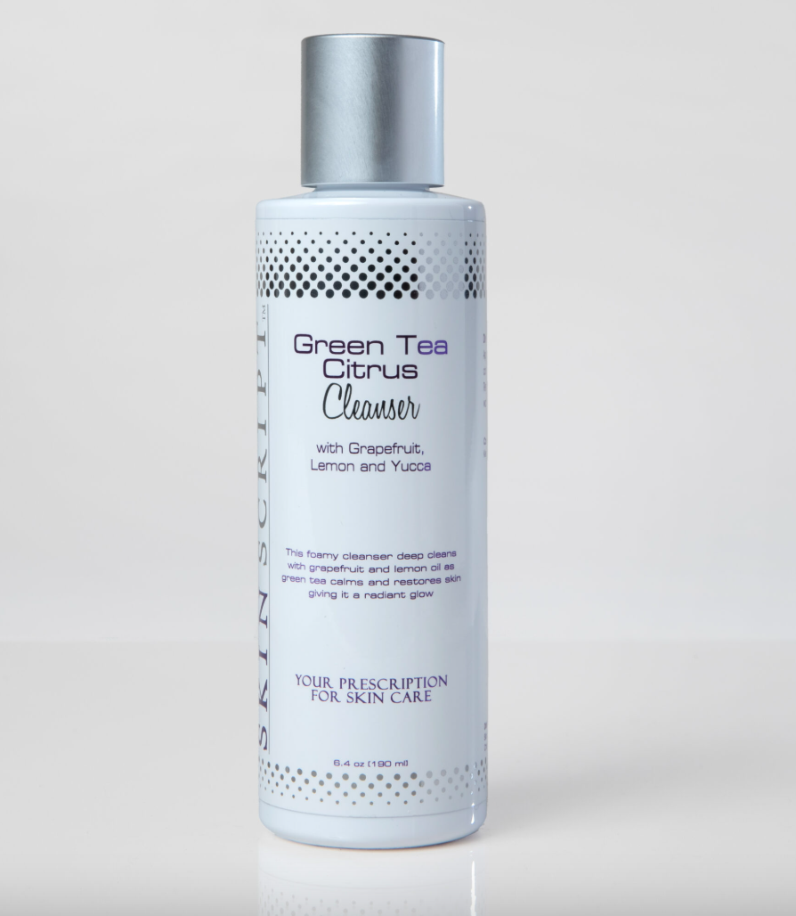 Green tea citrus cleanser