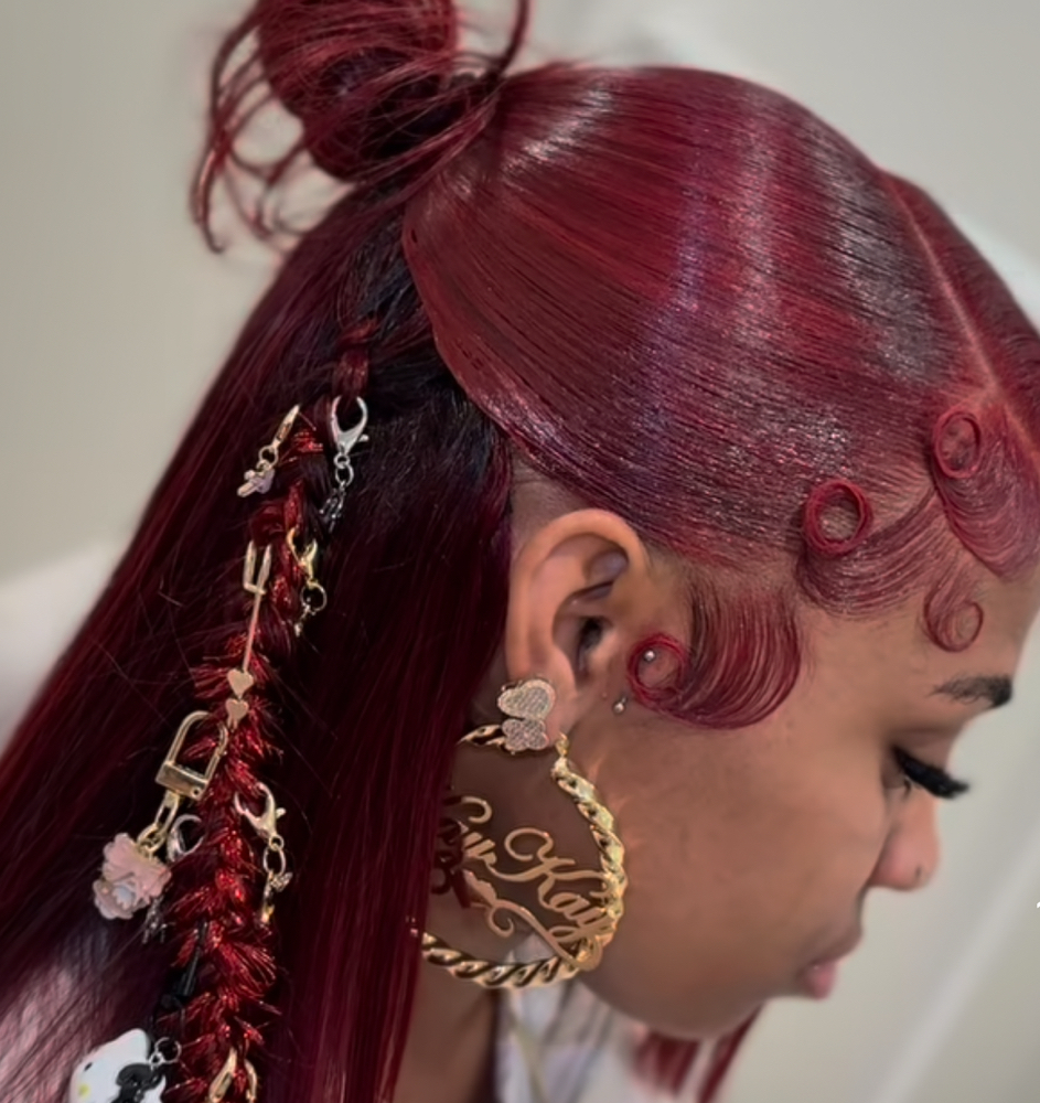 HALF UP, SIDE SWOOP & ACCESSORIES