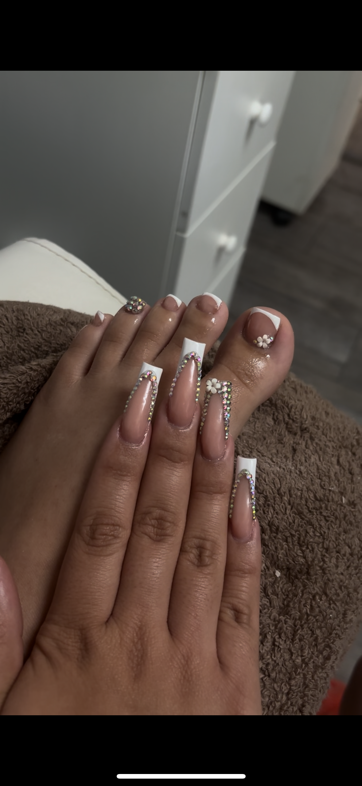 acrylic toes at Alaina Franks in Fremont, OH