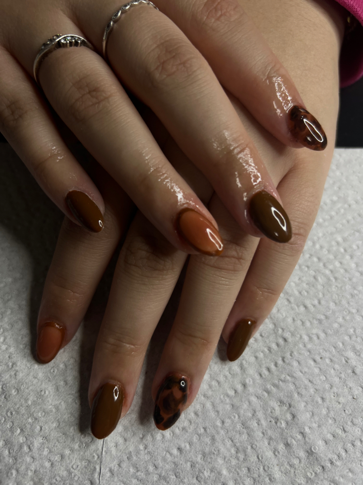 acrylic full set short