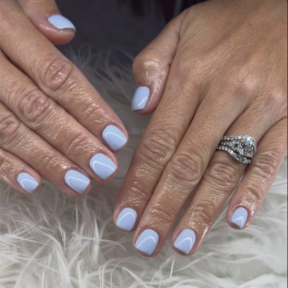 Acrylic Overlay (Natural Nails) at Nailz.By.Nanni in Bryan, TX