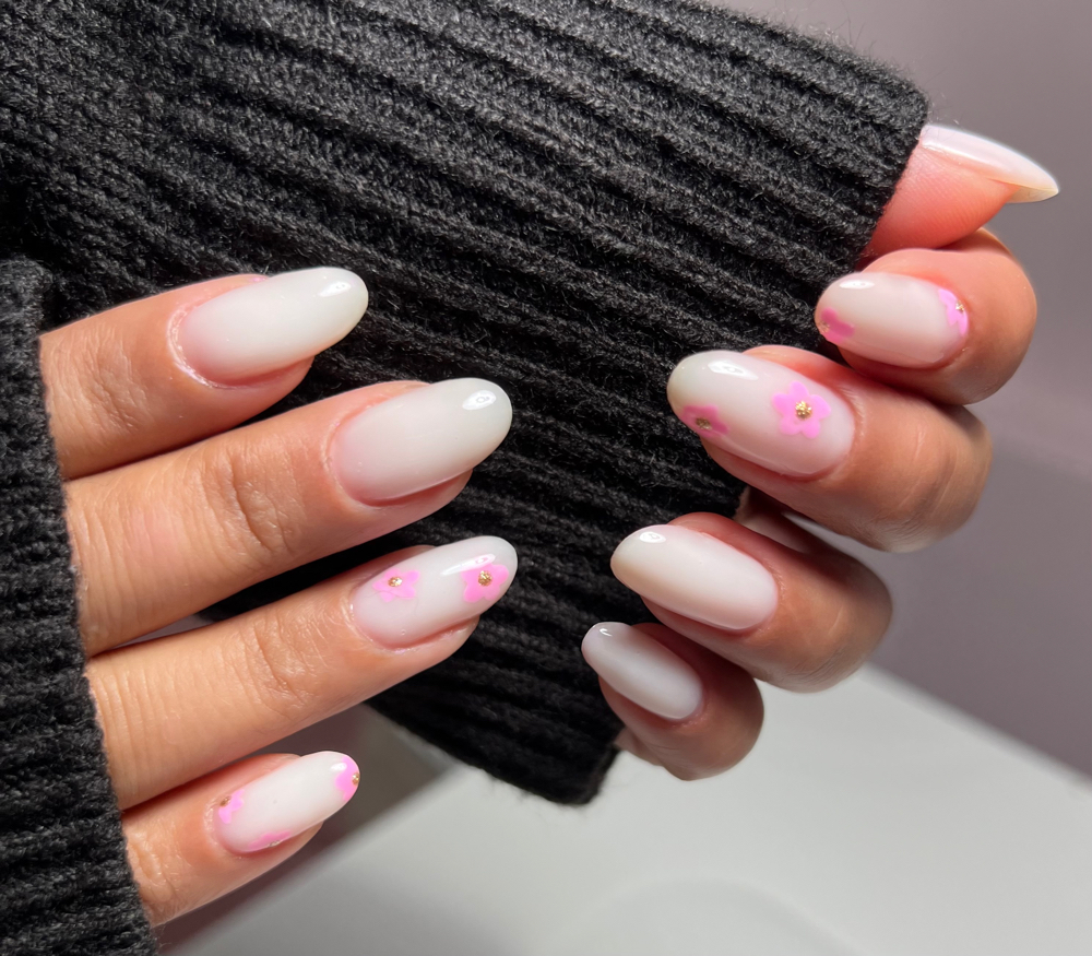 Structured Manicure Medium Nails