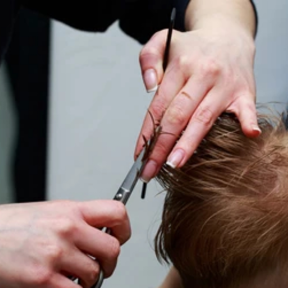 Children's Haircut (10 & under) at The Hive Salon Spa in Galt, CA