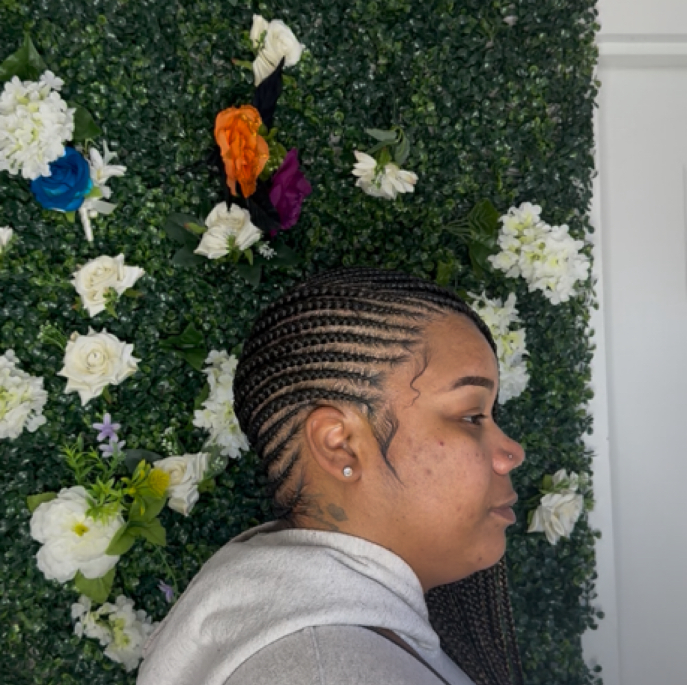 Lemonade Cornrows at Kadihairsalon in Rockville, MD