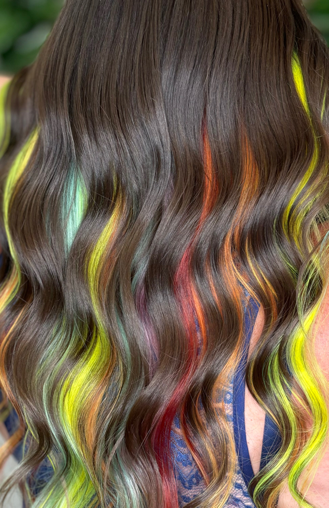 Partial Custom Color, Cut, & Style