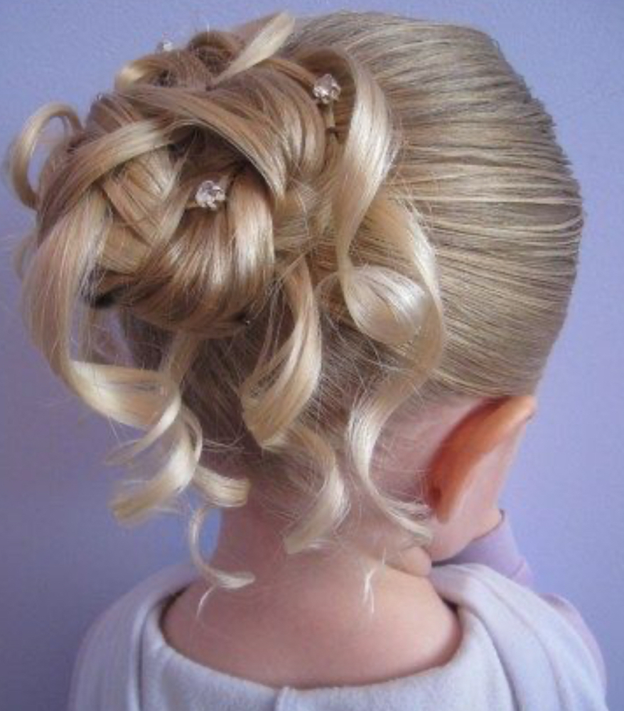 Kids Party Style Updo