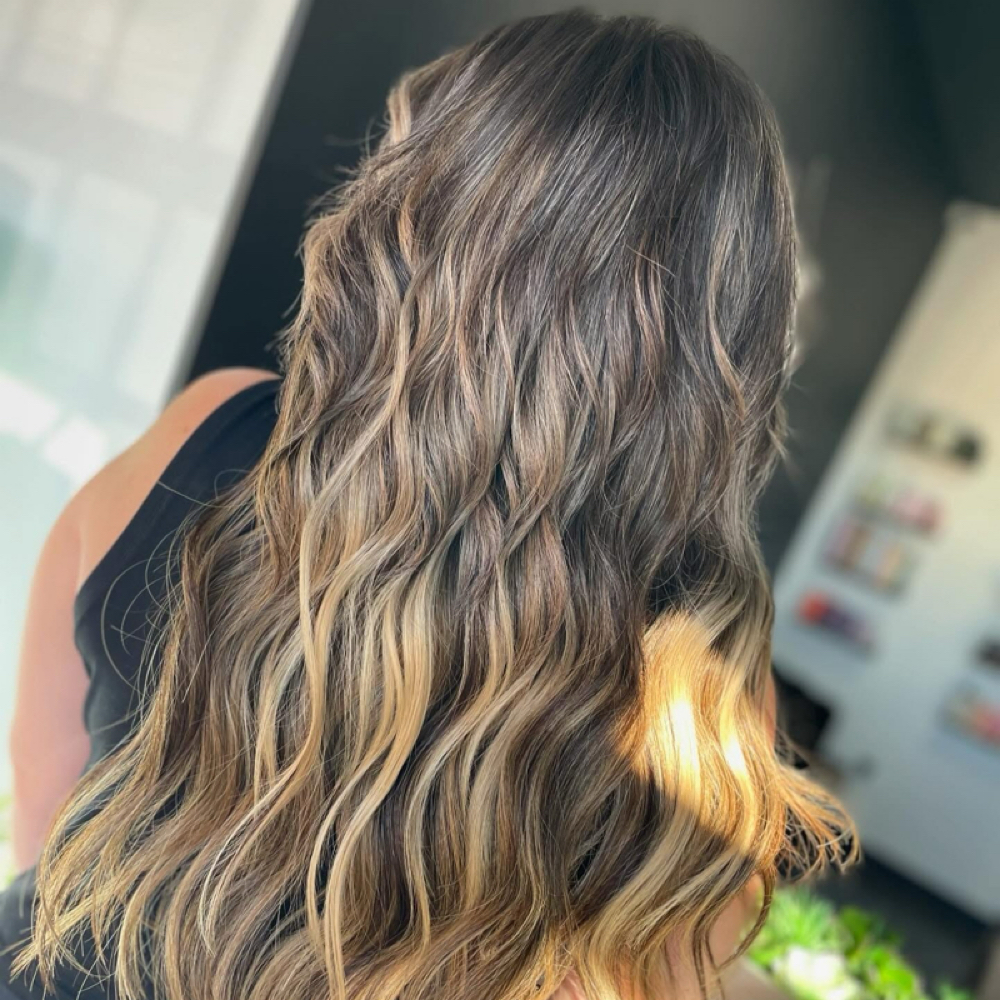 Handtied Extension Slide-Up at Manes By J in Lincoln, AR