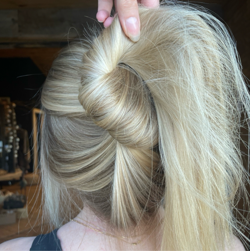 Gloss/Toner at Knot Just Hair in Adams, NY