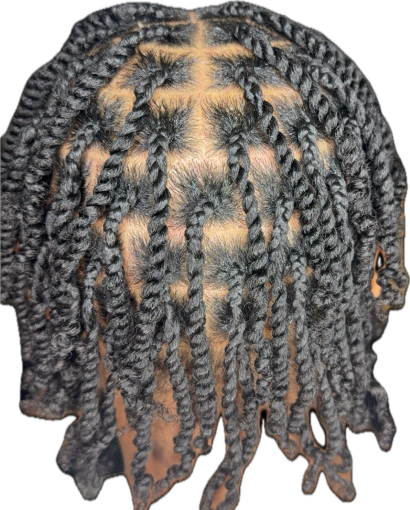 Two Strand Twists at Loc’d In With Dej in Fayetteville, NC