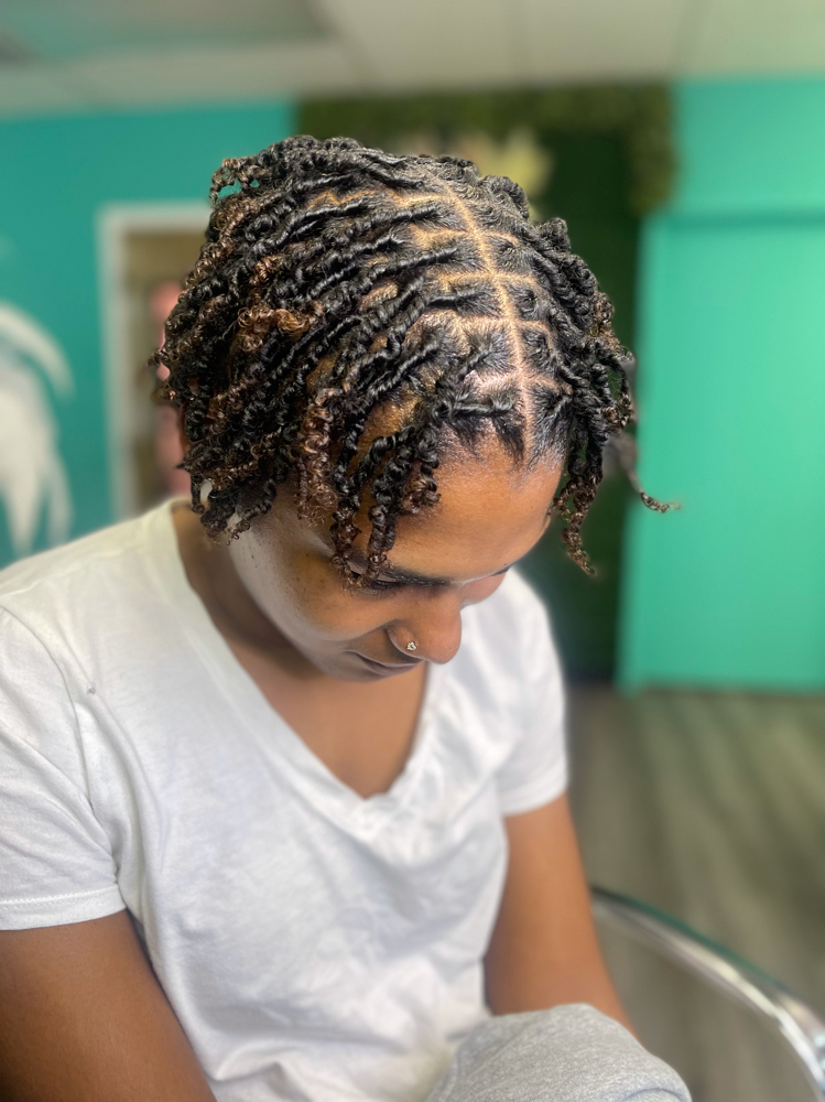 DIY LOC SPRINKLES  Locs hairstyles, Short locs hairstyles, Hair styles