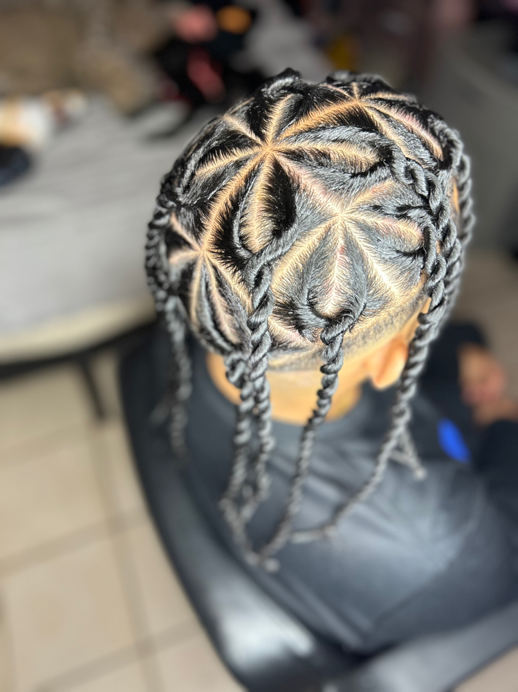 Kamikaze Two Strand Twists (Large)
