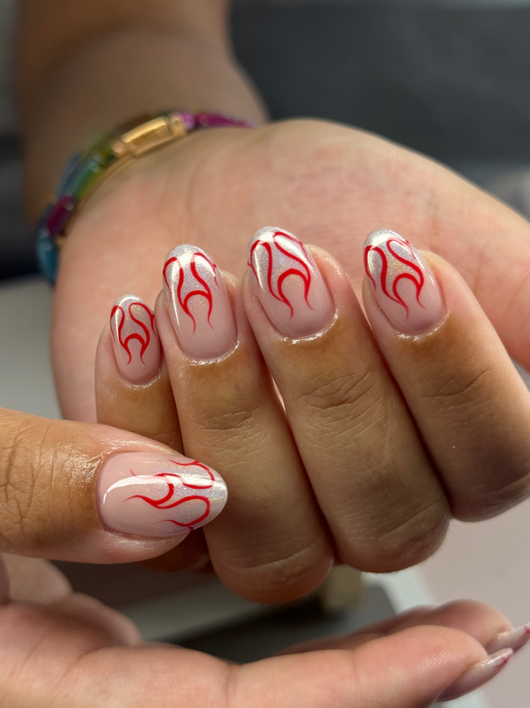 XS/S Structured Mani at NAILSSSBYJULIE in Canoga Park, CA