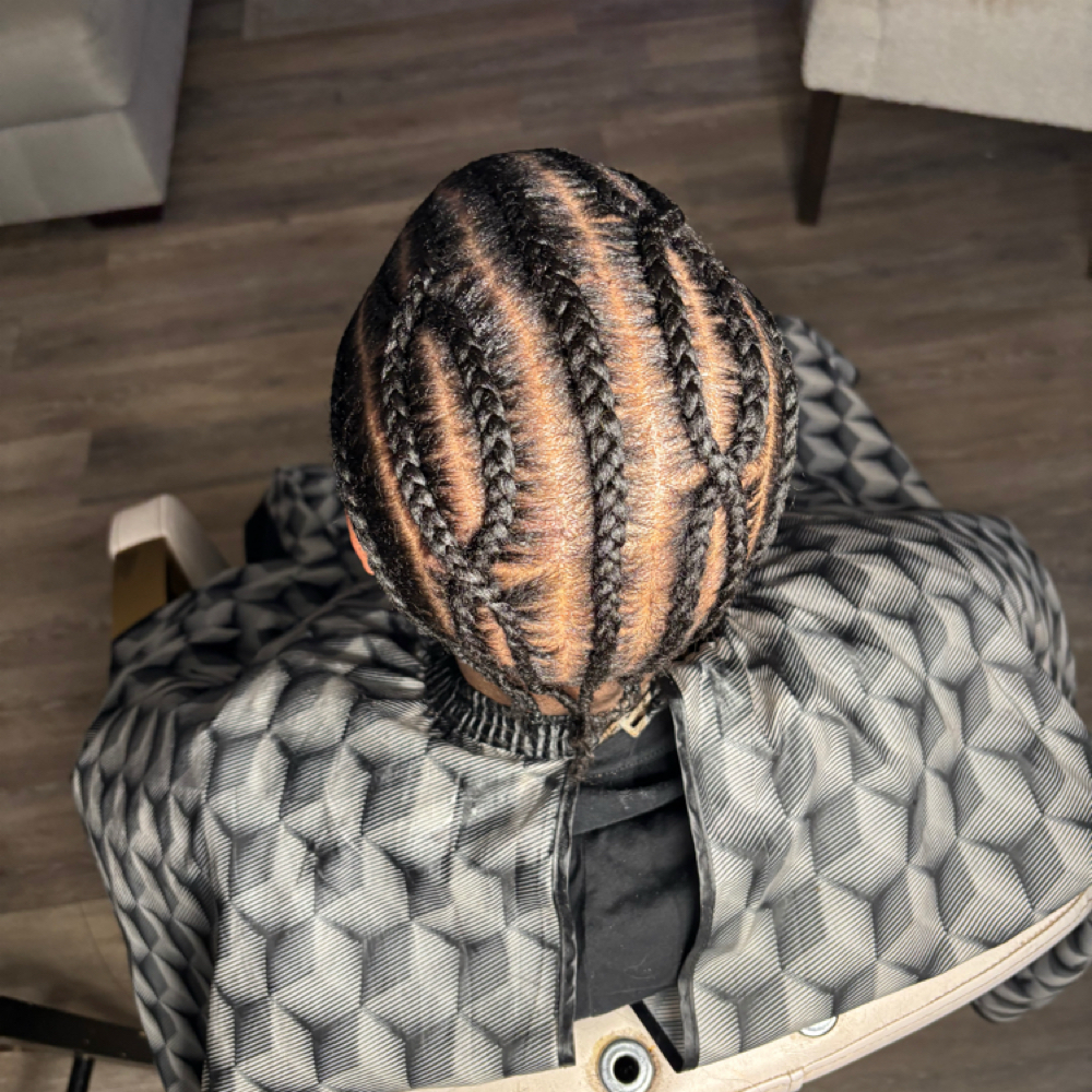 Mens Braids at The Cheesedip Experience in Madison, TN