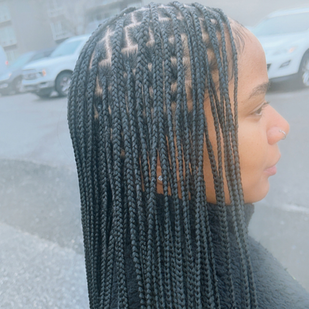 Small knotless at UrHairQueen Salon & Studio in Upper Marlboro, MD