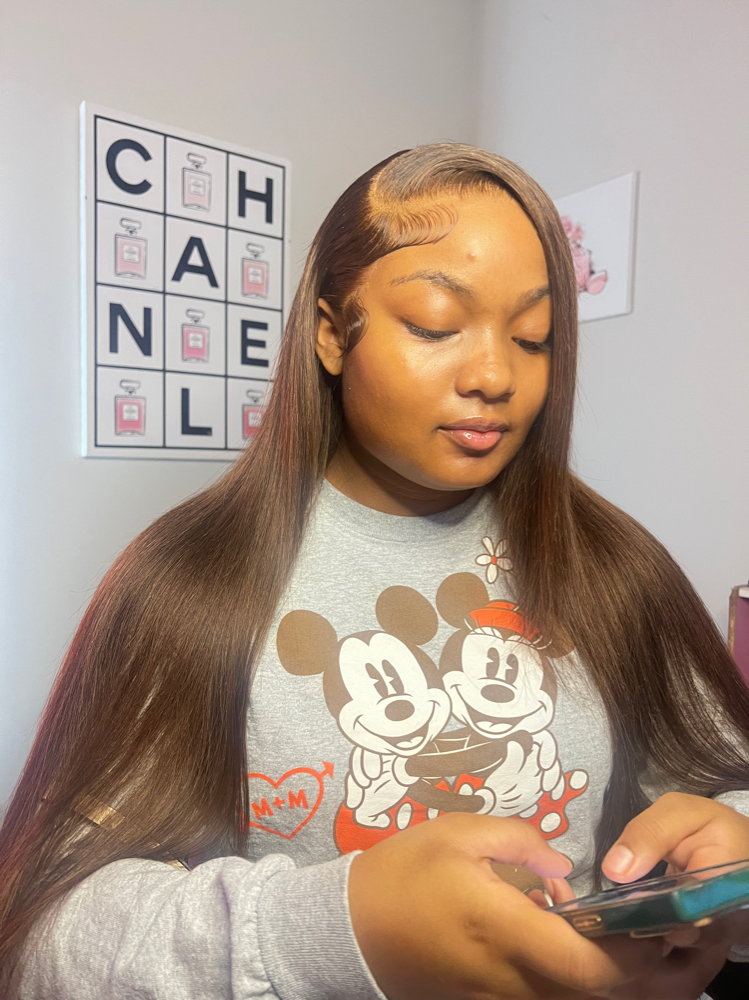 Frontal wig re-install ( Used Wig)