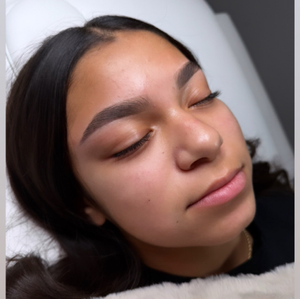 Returning Client-Brow Wax Shaping at American Lash Brand in Corona, CA