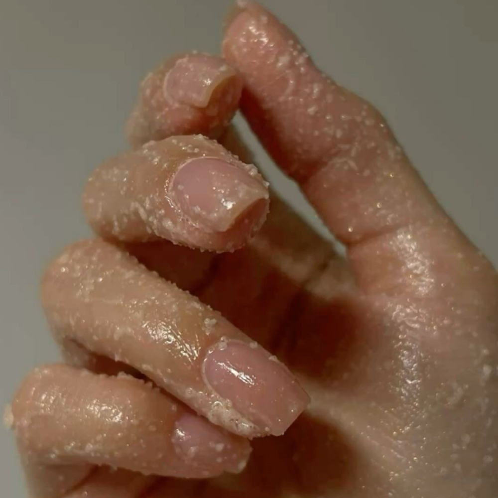 Hand Scrub at Tiny Canvas Nail Studio in Fredericksburg, TX