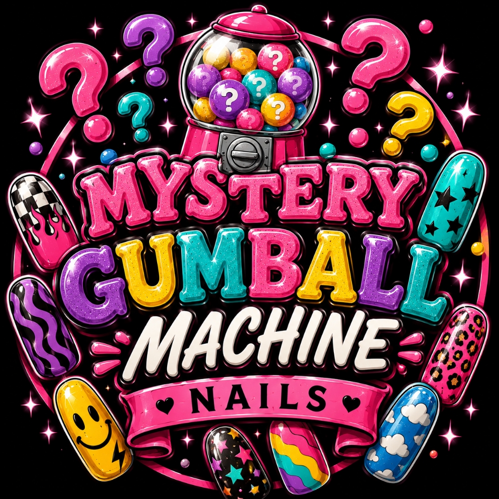 Gumball Machine Nails at freckled opal nailz ✌🏻 in Jeffersonville, IN