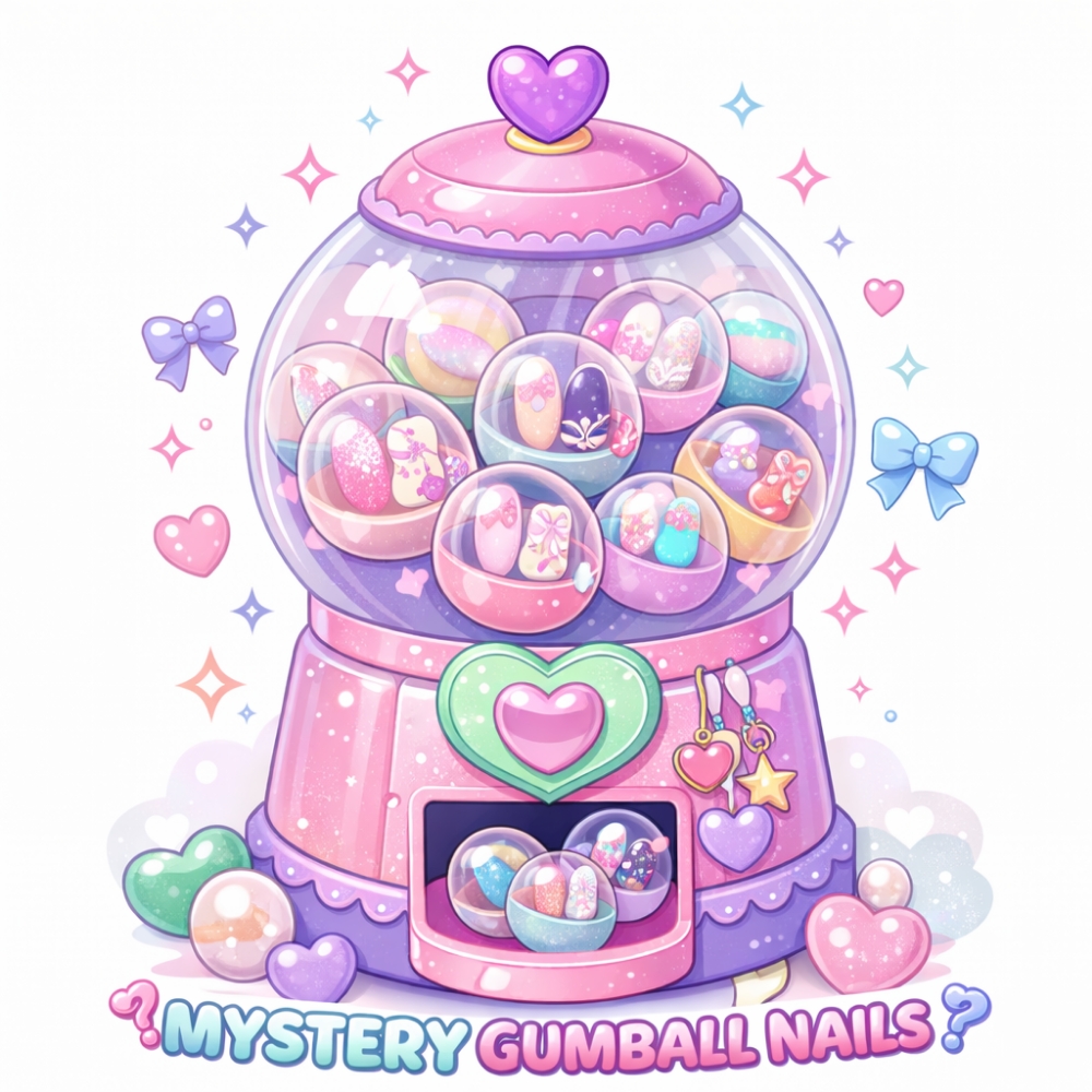 Gumball Machine Nails at freckled opal nailz ✌🏻 in Jeffersonville, IN