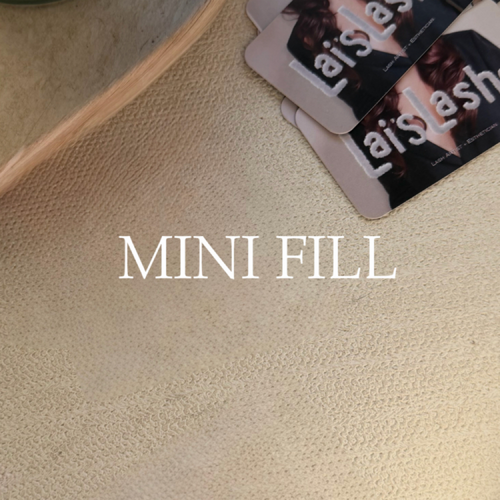 Mini Fill at Lai’s Lash co in Boardman, OH