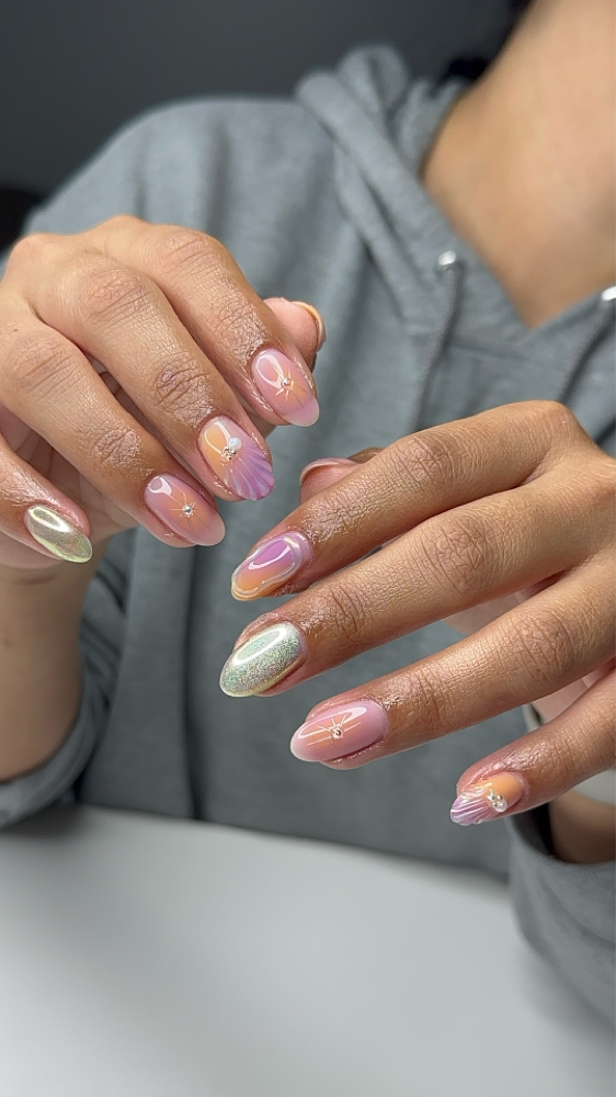 Structured Gel Mani (with Design)