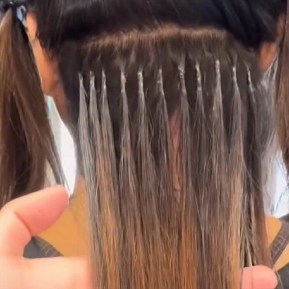 K-Tip Hair Extensions at Get AT me Beauty in Chula Vista, CA