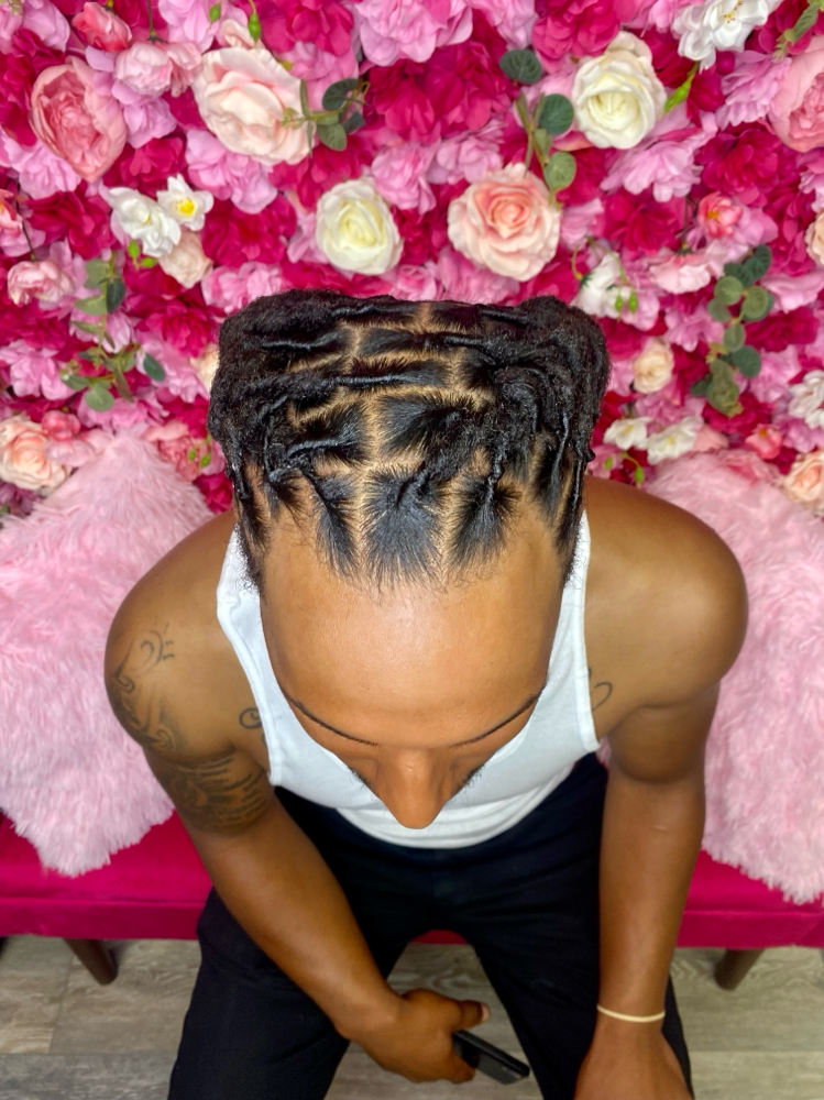 Loc Retwist Shoulder Length