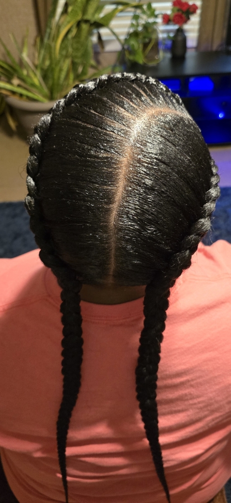 2 Braids at Goddess Creations By Mika, LLC in Starkville, MS