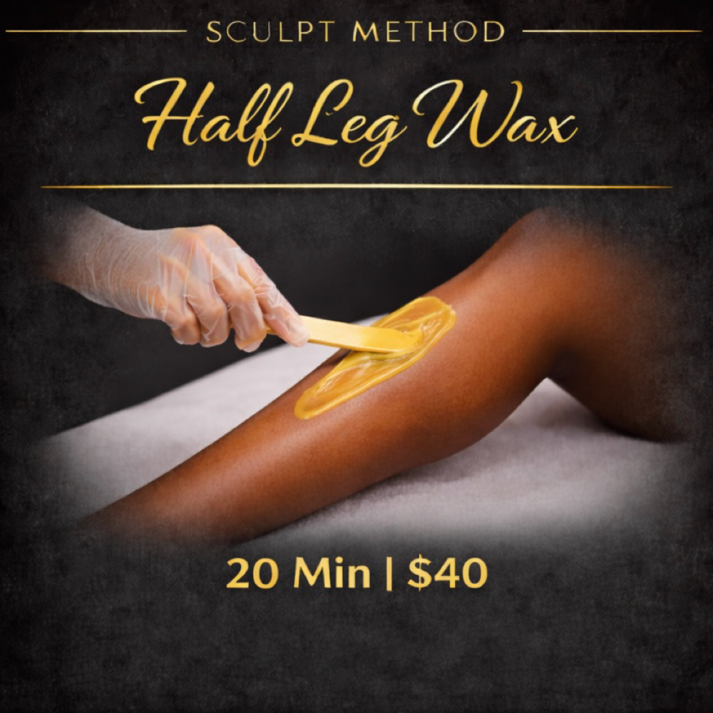 Half Leg Wax at Sculpt Method by Apex Studios in Rock Hill, SC