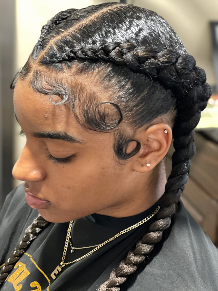2 Feedin Braids