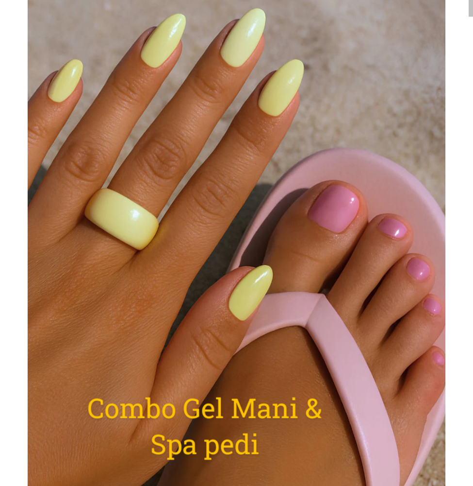 Gel Manicure & Spa Pedicure