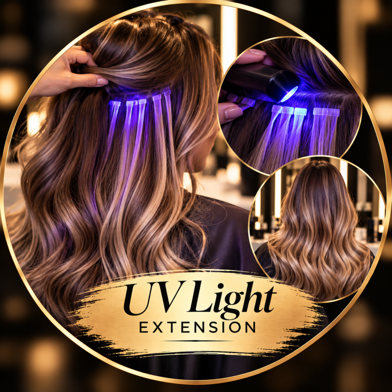 UV Light Extension at Ellie’s secret salon in Irvine, CA