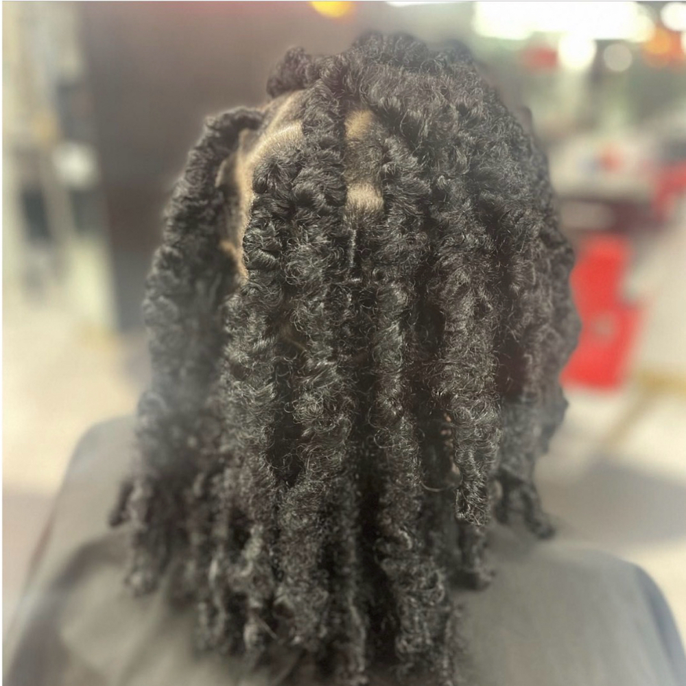 Butterfly 🦋 Locs (Short) at Madame Jay Salon in Freeport, NY