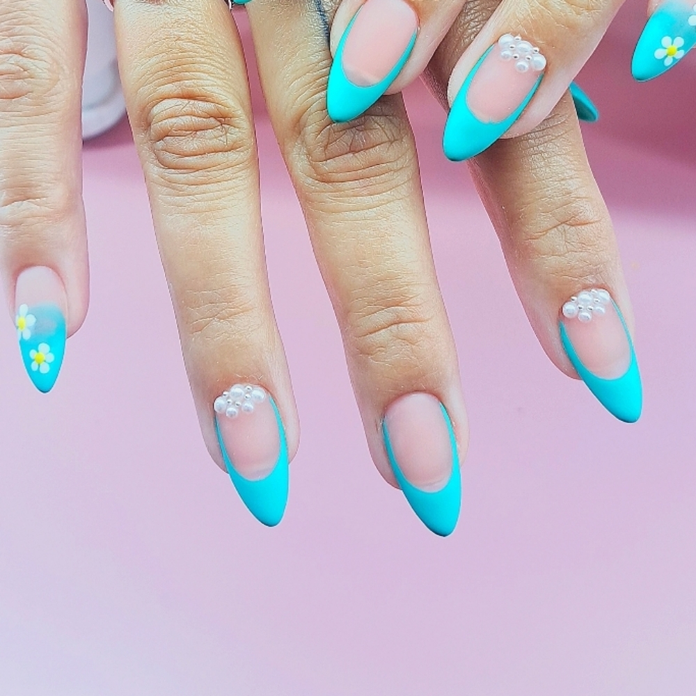 Tier #2 Nail Art at Marcia's Nail Club in National City, CA