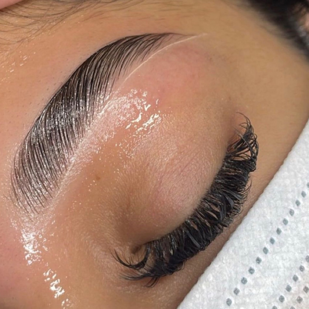 Brow Lamination + Mapping + Waxing at Leila Aesthetics in Garland, TX