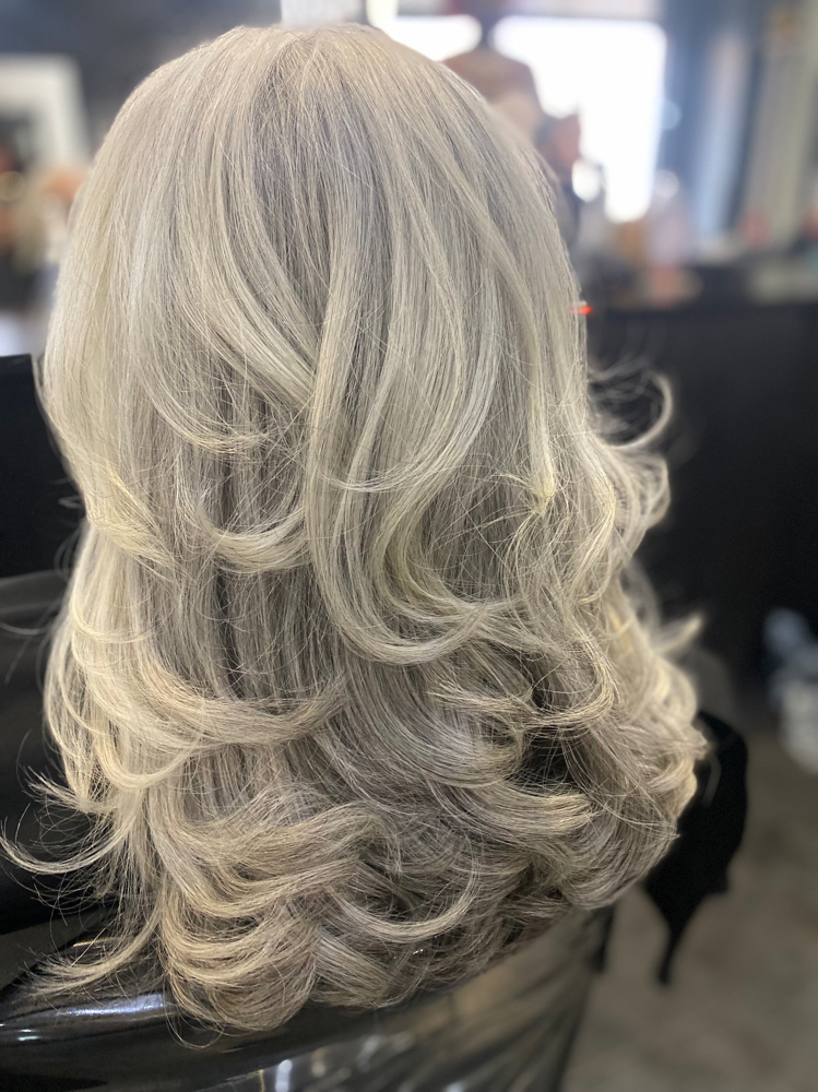 shampoo + blowout