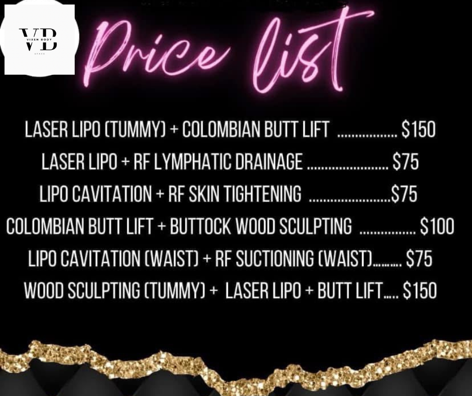 Body Sculpting Specials