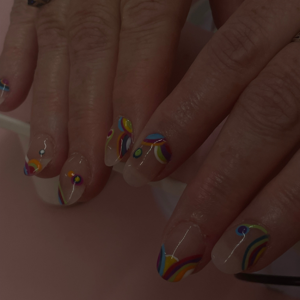 Short Acrylic Full Set at Nails by Flo in Medford, OR