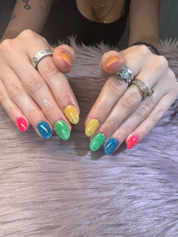 Gelx Apres Full Set W/ Gel Polish