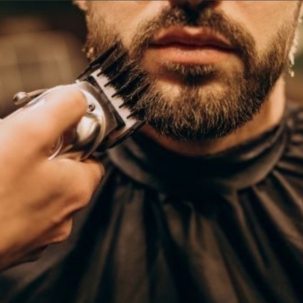 Beard Trim at Shear Gods in Quilcene, WA