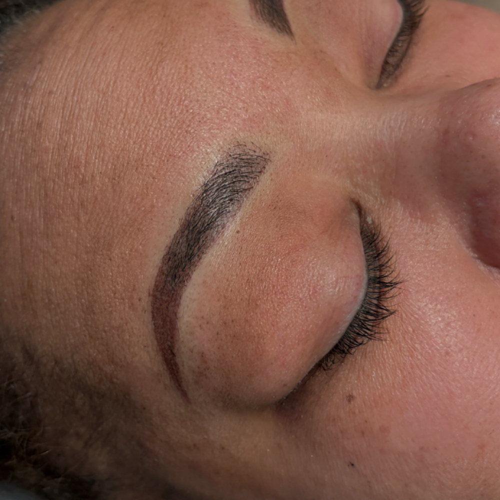 Ombre powder brows at BeautyIsKi in Canton, OH