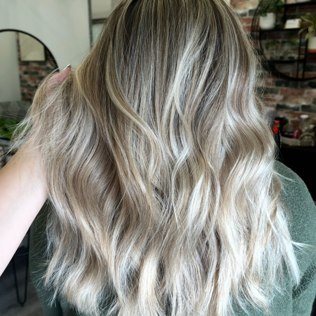 FULL FOILAYAGE || BALAYAGE at The Harlow Beauty Co. in Westlake, OH