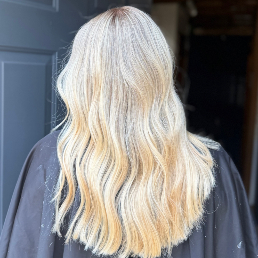 FULL BLONDING HIGHLIGHT at HAIR BY NORA GIBSON in Jacksonville, NC