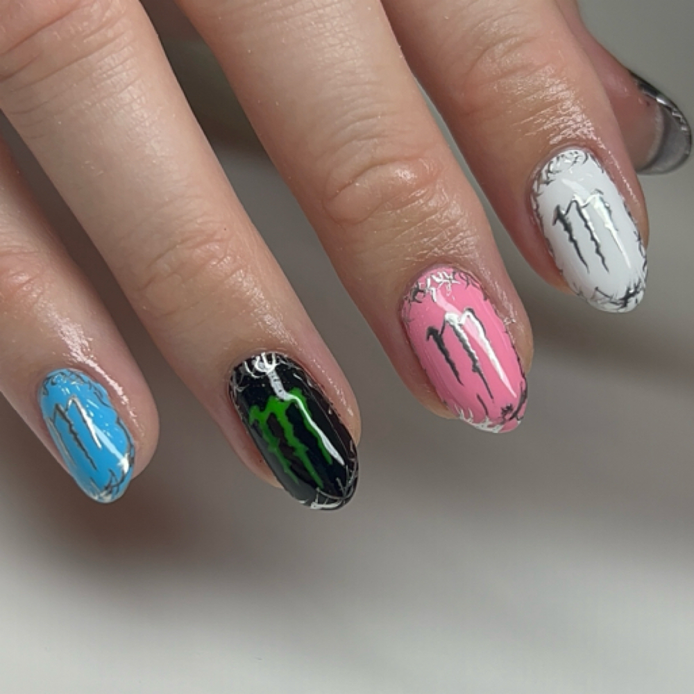 Structured Gel Manicure at Rebel Rose Beauty in Mesa, AZ