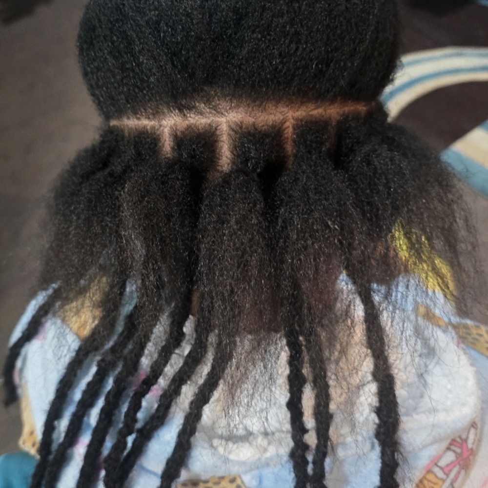 Loc Extensions at The collective salon and barber spa inc in Locust Grove, GA