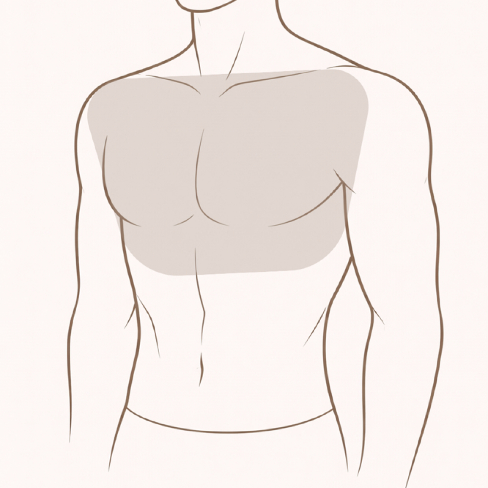 Chest at Bare Society | Wax Lounge in Milton, WA