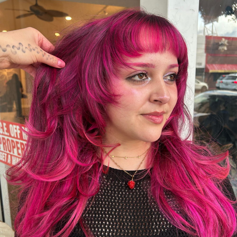 Color Consultation at Cuts By Cookie in Glendale, CA