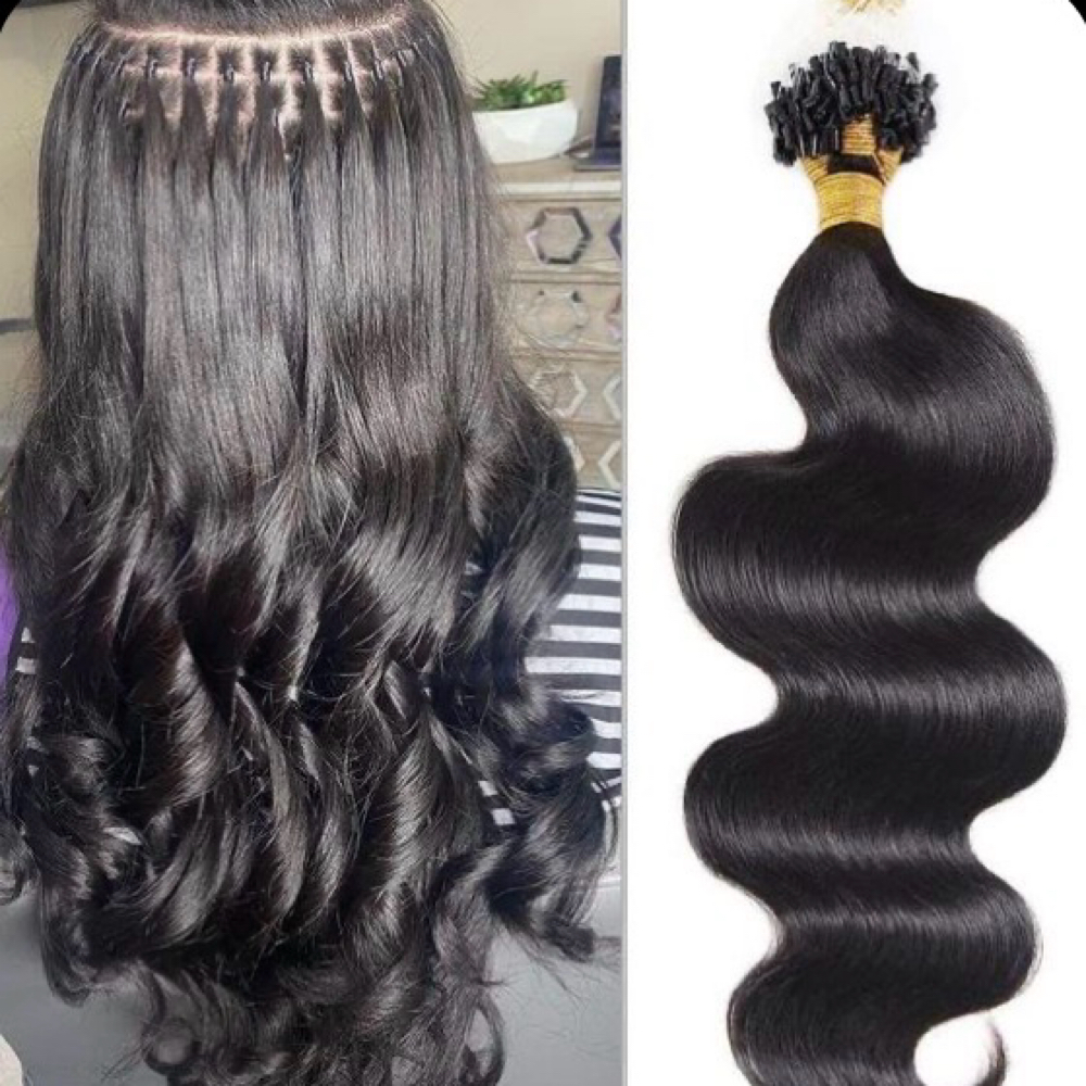 K-Tip Extensions Hair Line at To Be Crowned By Nina Lynn in Emmaus, PA
