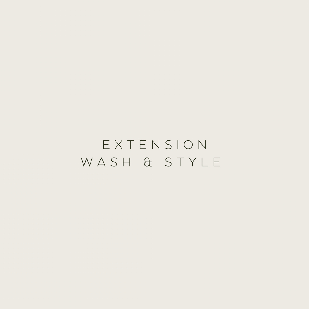 Extension Wash + Style at K | K Hair in Bend, OR