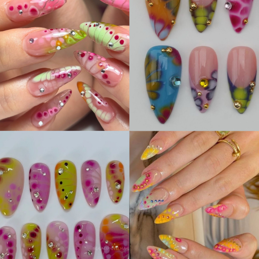 Summer Bloom Special (Gel X) at NailsWithLuv in Spring Hill, FL